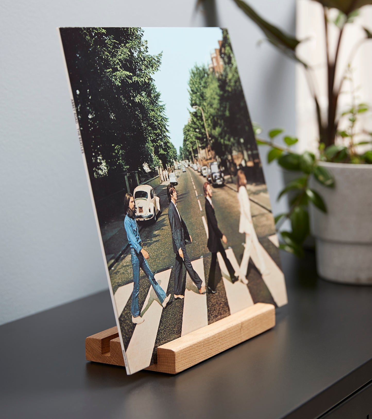 Record Stand, Oak