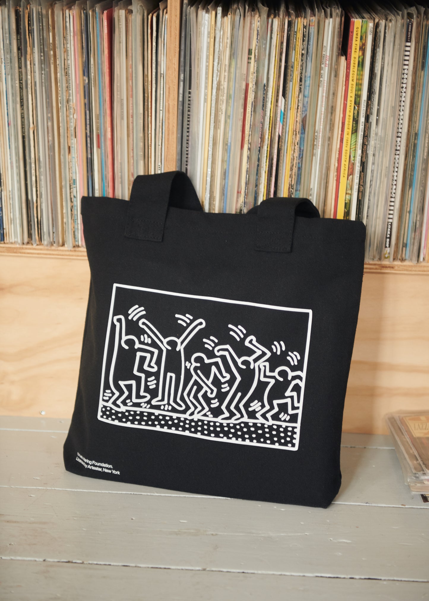 Record Tote (Keith Haring)