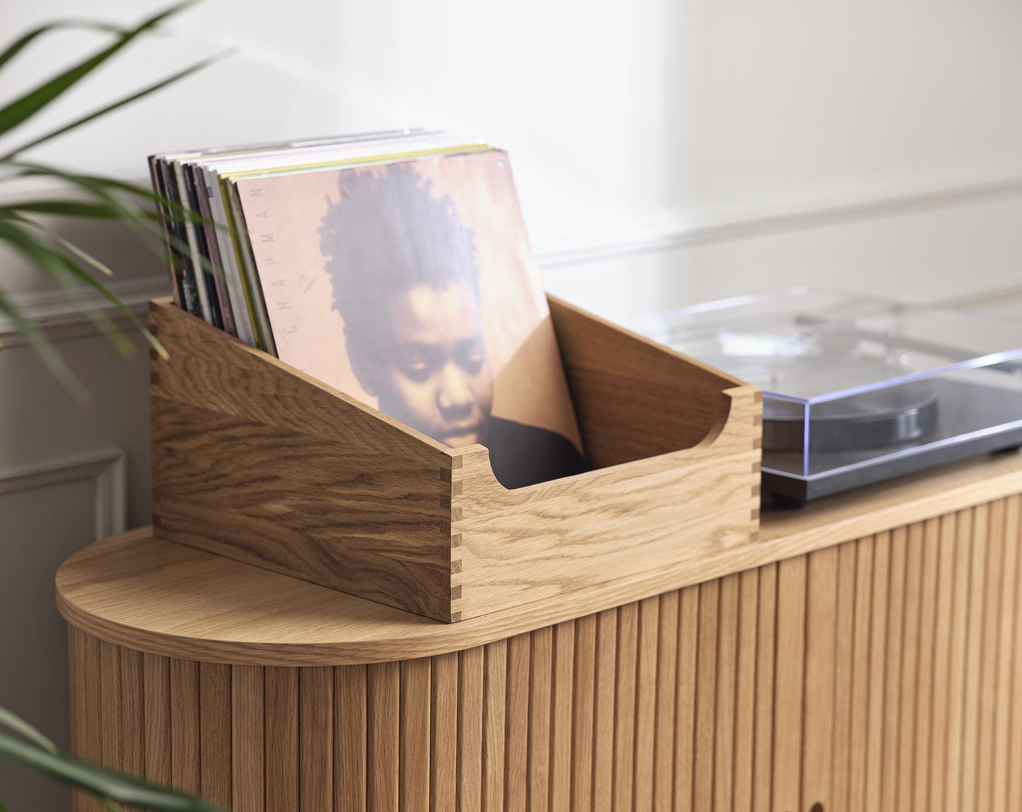 Made For Vinyl In a Crate (Oak)