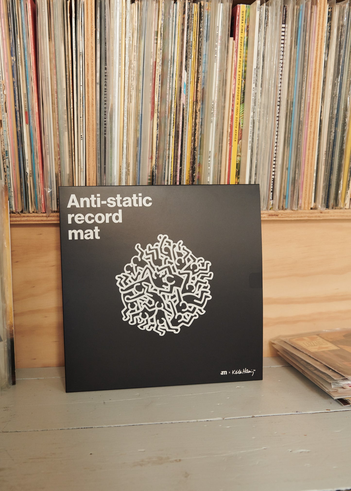 Anti-static Record Mat (Keith Haring)